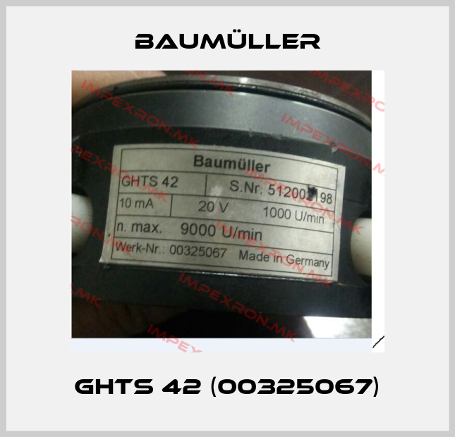 Baumüller-GHTS 42 (00325067)price