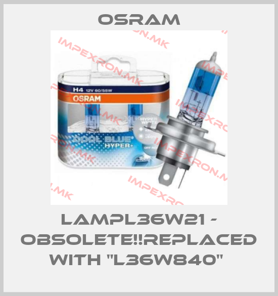 Osram-LAMPL36W21 - Obsolete!!Replaced with "L36W840" price