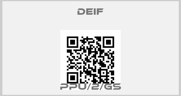 Deif-PPU/2/GSprice