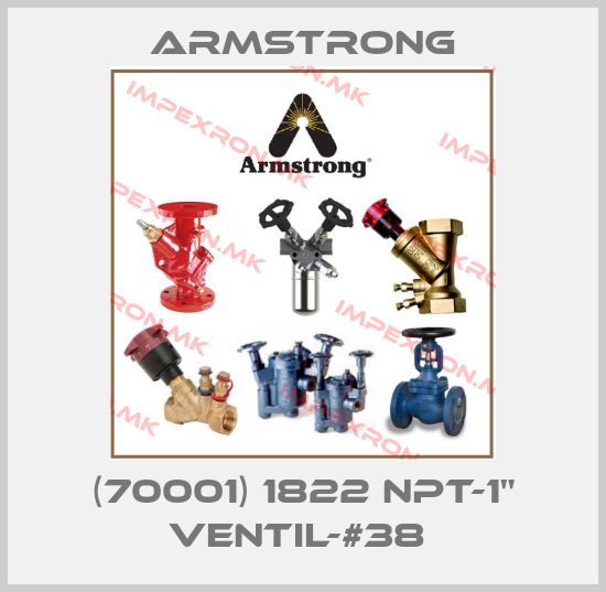Armstrong-(70001) 1822 NPT-1" Ventil-#38 price