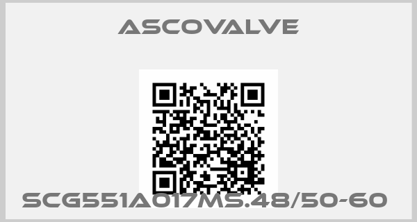 Ascovalve-SCG551A017MS.48/50-60 price