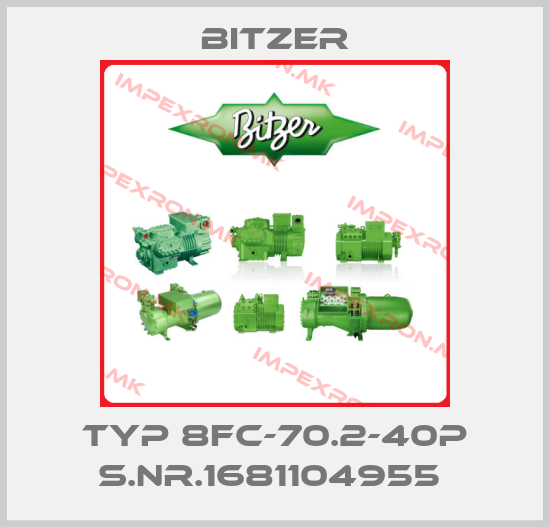 Bitzer-Typ 8FC-70.2-40P S.Nr.1681104955 price