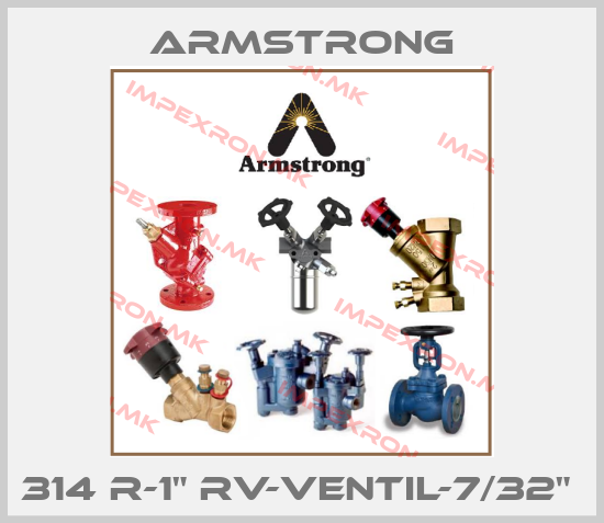 Armstrong-314 R-1" RV-Ventil-7/32" price
