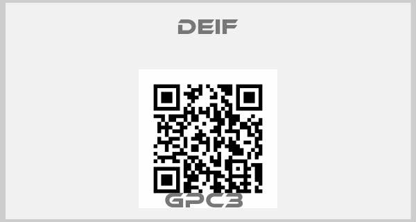 Deif-GPC3 price