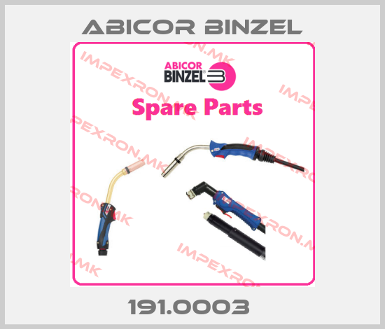 Abicor Binzel-191.0003 price