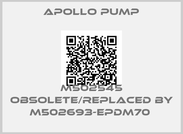 Apollo pump Europe