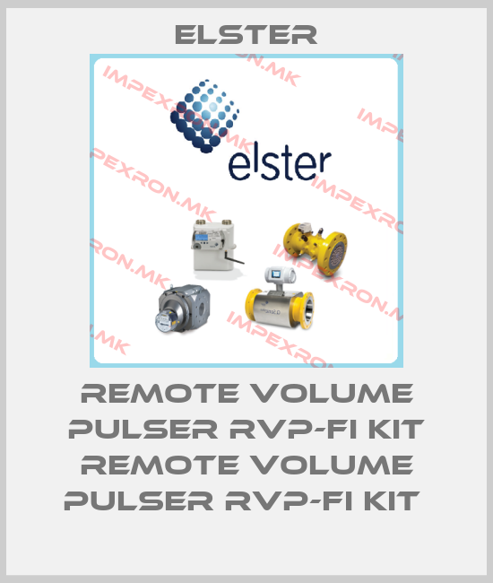 Elster-REMOTE VOLUME PULSER RVP-FI KIT REMOTE VOLUME PULSER RVP-FI KIT price