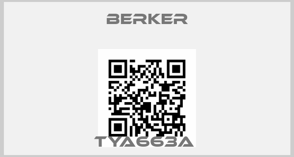 Berker-TYA663A price