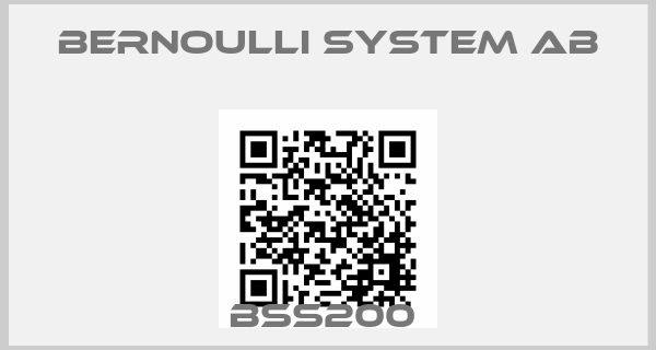Bernoulli System AB-BSS200 price