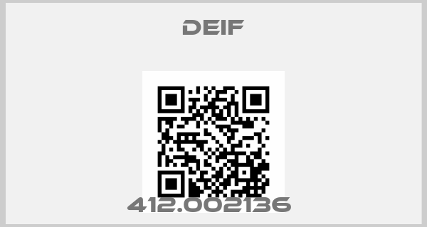 Deif-412.002136 price
