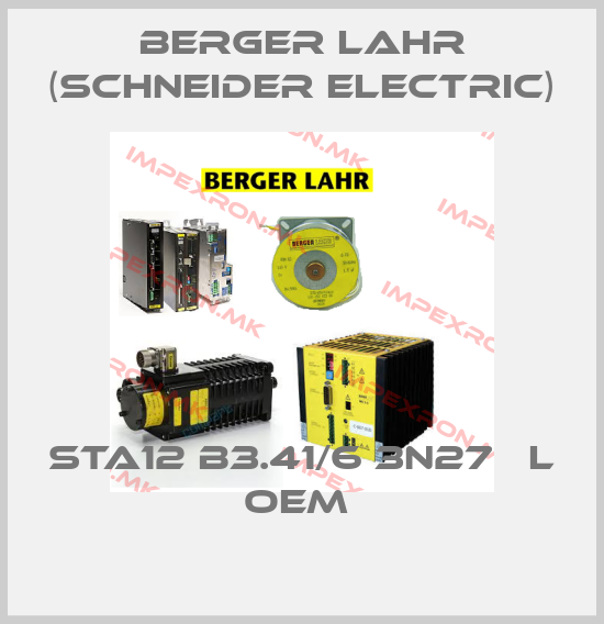 Berger Lahr (Schneider Electric)-STA12 B3.41/6 3N27 АL OEM price