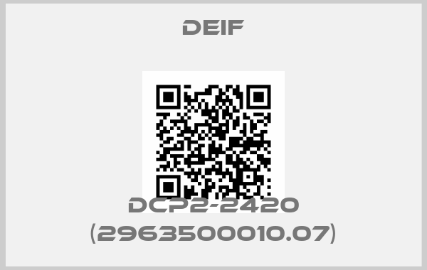 Deif-DCP2-2420 (2963500010.07)price
