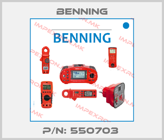 Benning-P/N: 550703 price