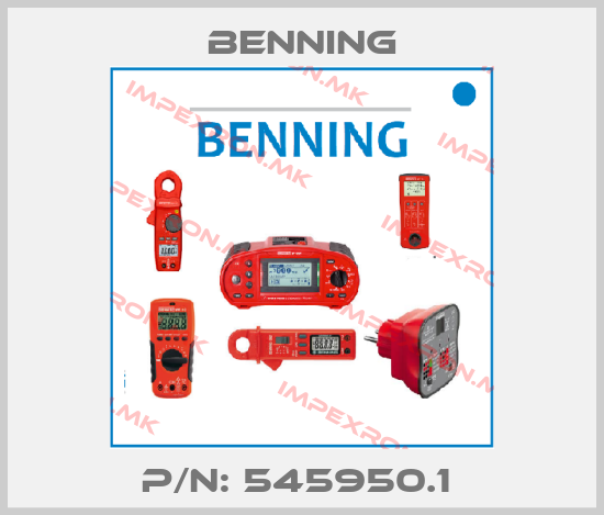 Benning-P/N: 545950.1 price