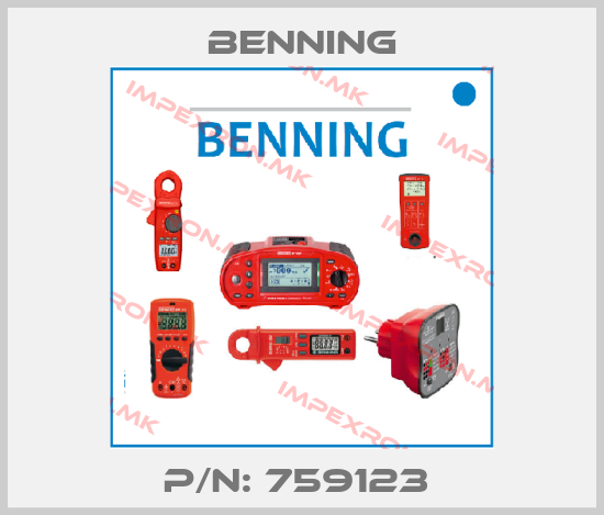 Benning-P/N: 759123 price