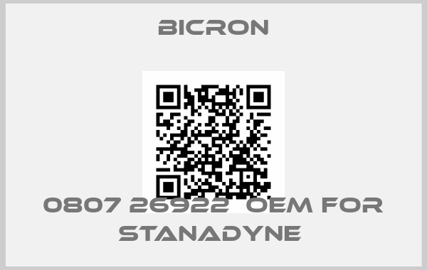 Bicron-0807 26922  OEM for Stanadyne price