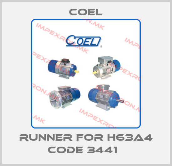 Coel-Runner for H63A4 code 3441  price