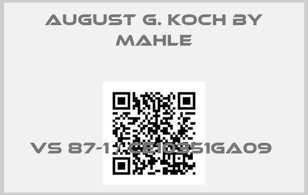 August G. Koch By Mahle-VS 87-1 / CE10351GA09 price