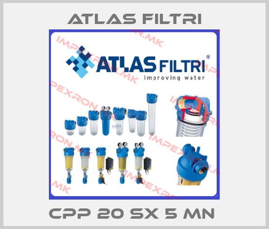 Atlas Filtri-CPP 20 SX 5 mn price