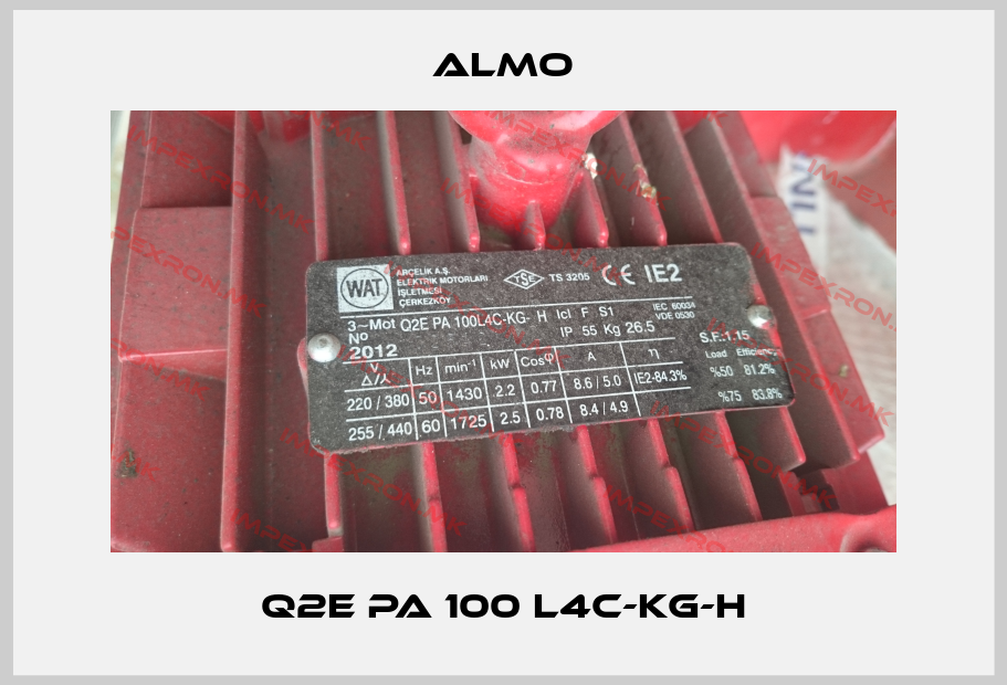 Almo-Q2E PA 100 L4C-KG-Hprice
