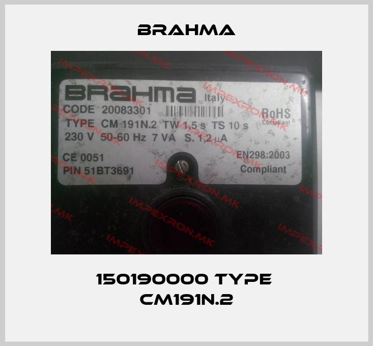 Brahma-150190000 Type  CM191N.2price
