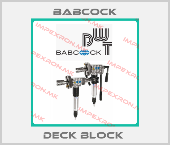 Babcock-DECK BLOCK price