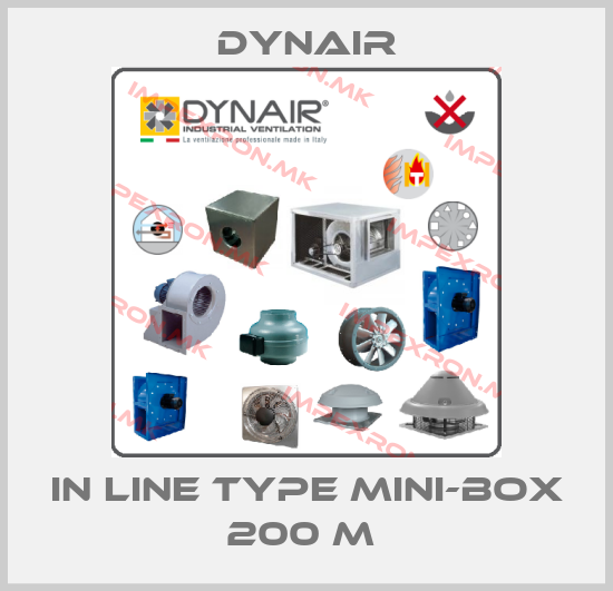 Dynair-In Line type Mini-Box 200 M price