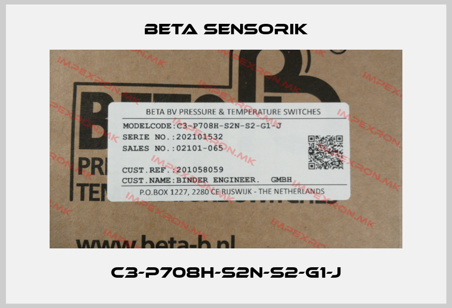 Beta Sensorik-C3-P708H-S2N-S2-G1-Jprice