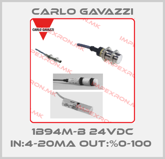 Carlo Gavazzi-1B94M-B 24VDC IN:4-20MA OUT:%0-100 price