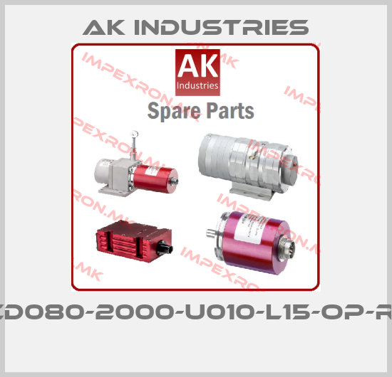 AK INDUSTRIES-1CD080-2000-U010-L15-OP-RC price
