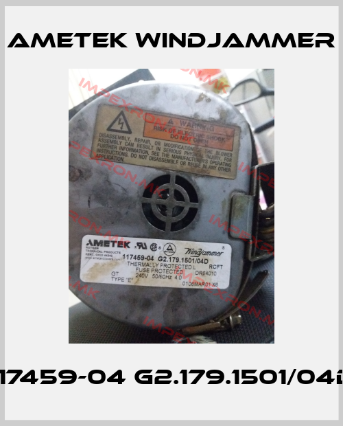Ametek Windjammer-117459-04 G2.179.1501/04Dprice