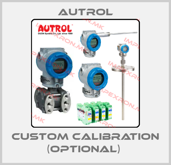 Autrol-Custom Calibration (optional) price