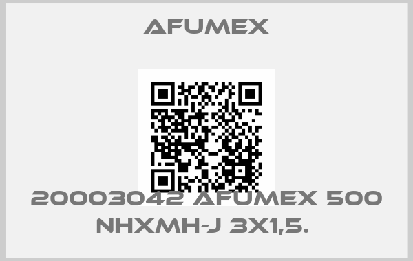 AFUMEX-20003042 AFUMEX 500 NHXMH-J 3X1,5. price