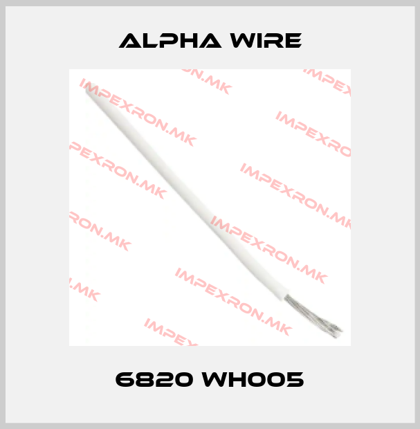 Alpha Wire-6820 WH005price