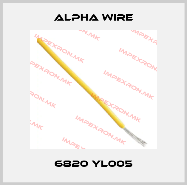 Alpha Wire-6820 YL005price