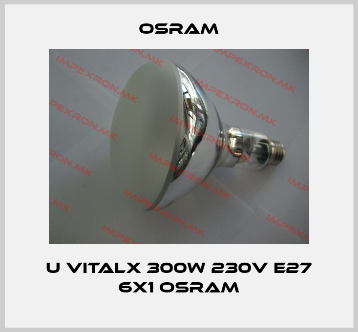 Osram-U VITALX 300W 230V E27 6X1 OSRAMprice