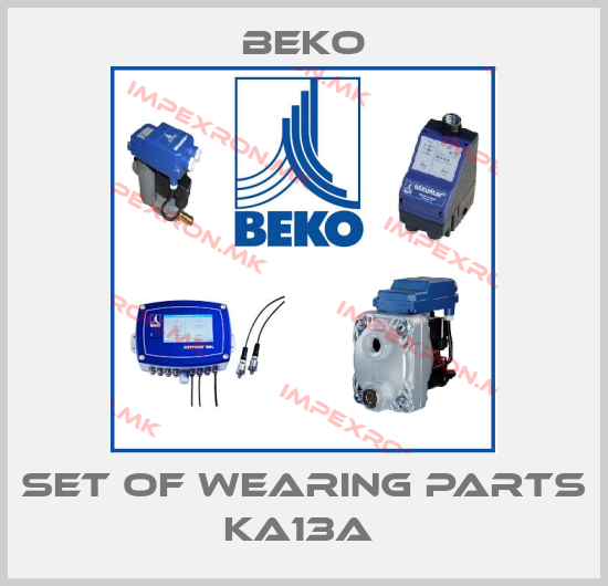 Beko-SET OF WEARING PARTS KA13A price