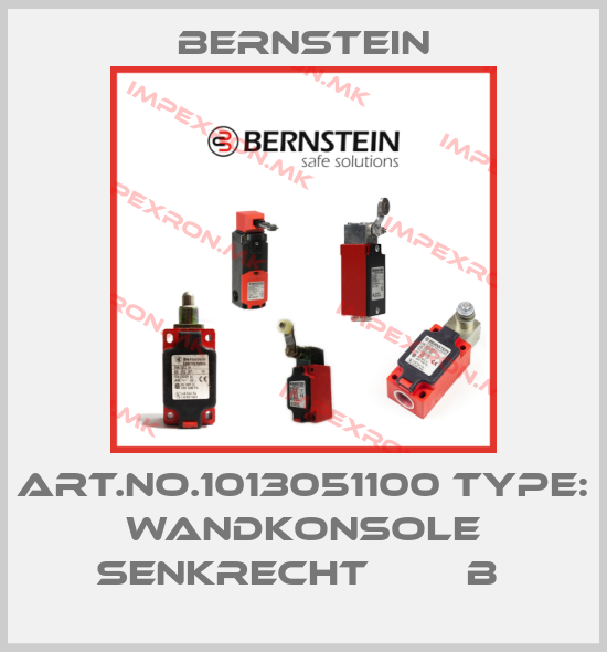 Bernstein-Art.No.1013051100 Type: WANDKONSOLE SENKRECHT        B price
