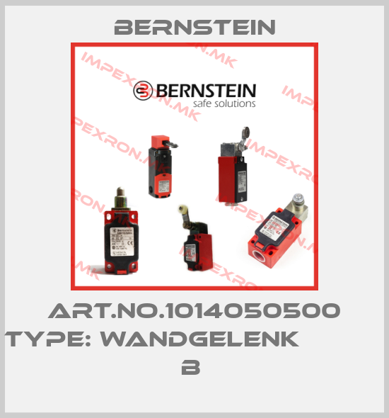 Bernstein-Art.No.1014050500 Type: WANDGELENK                   B price