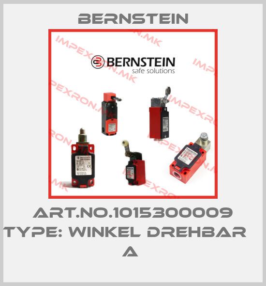 Bernstein-Art.No.1015300009 Type: WINKEL DREHBAR               A price