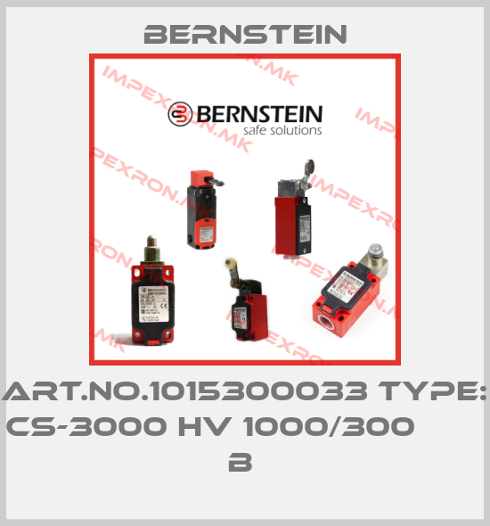 Bernstein-Art.No.1015300033 Type: CS-3000 HV 1000/300          B price
