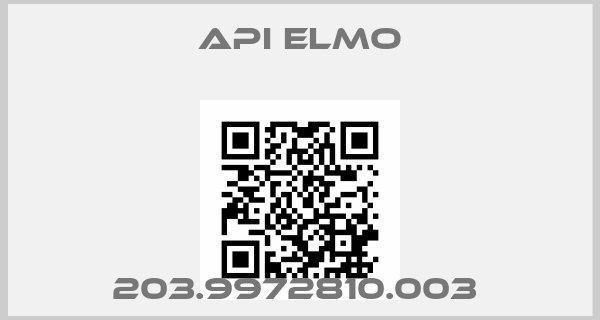 Api Elmo-203.9972810.003 price