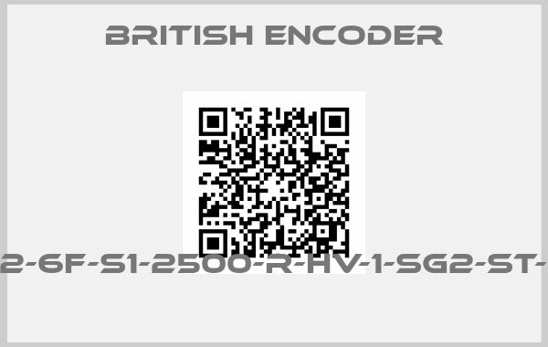 British Encoder-725/2-6F-S1-2500-R-HV-1-SG2-ST-IP50 price