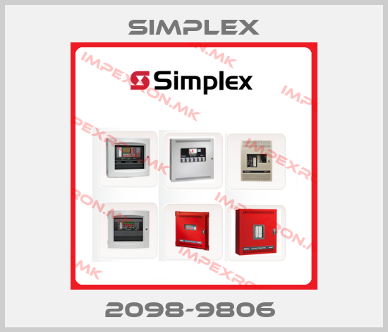 Simplex-2098-9806 price