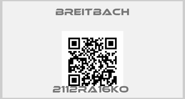 Breitbach-2112RA16KO price