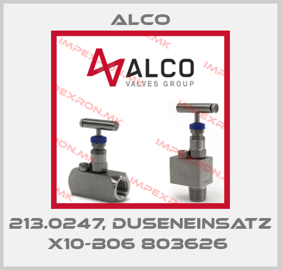 Alco-213.0247, DUSENEINSATZ X10-B06 803626 price