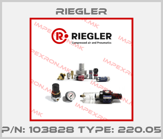 Riegler-P/N: 103828 Type: 220.05price