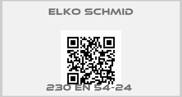 Elko Schmid-230 EN 54-24 price