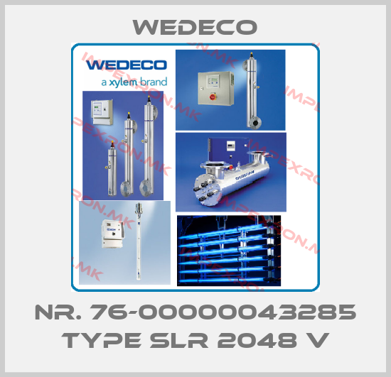 WEDECO-Nr. 76-00000043285 Type SLR 2048 Vprice