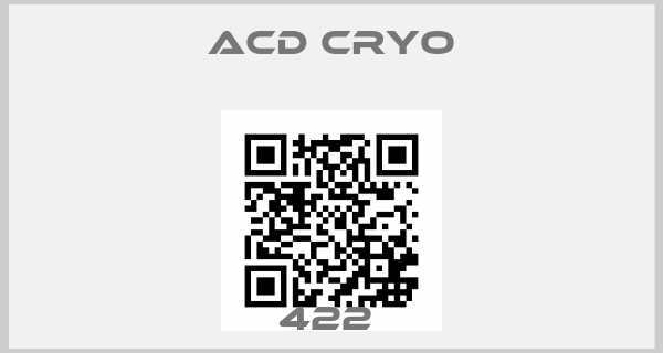 Acd Cryo-422 price